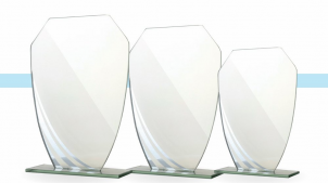 2115 Glass trophies