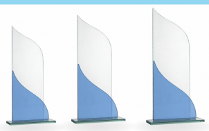 2122 Glass trophies